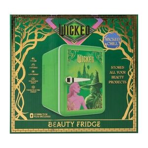 NIB Wicked Green Beauty Mini Fridge Viral